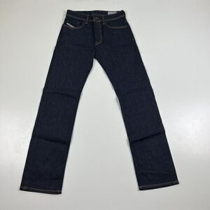 Diesel Mens Blue Denim Larkee Relaxed 0R8J4 Comfort Straight Jeans 26x30 $178